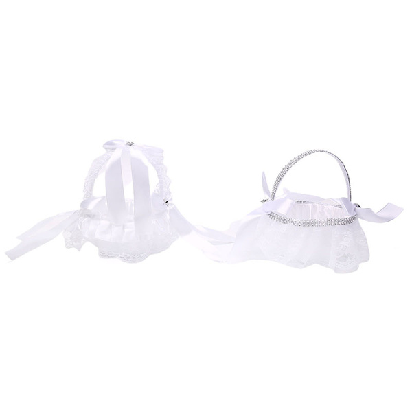 6 Style Vit Romantisk Bowknot Burlap Bröllopsceremoni Party Ro A