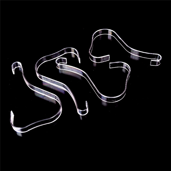 4st Kvinnor Klar Akryl Plast Sandal Dam Skor Display Stan 0 0