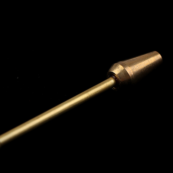 2 ST Dowsingstavar Mässingsverktyg Vattendetektor Mätinstrument Gold