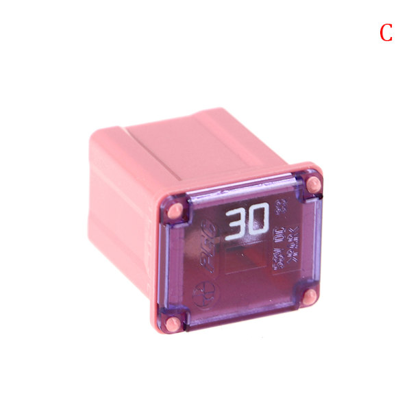 Mini Square Fuse58V 20A 25A 30A 40A 50A 60A Bilsäkring 30A