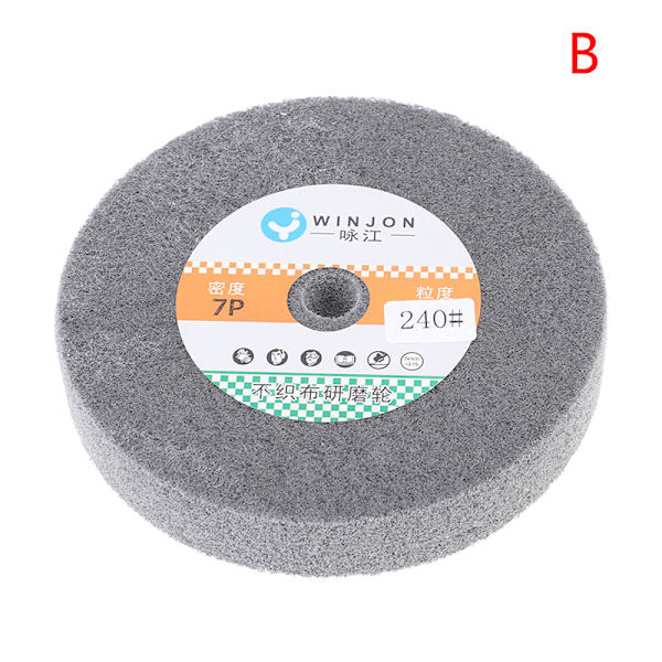 150*25mm rostfritt stål polering polering hjul bänk slipmaskin B