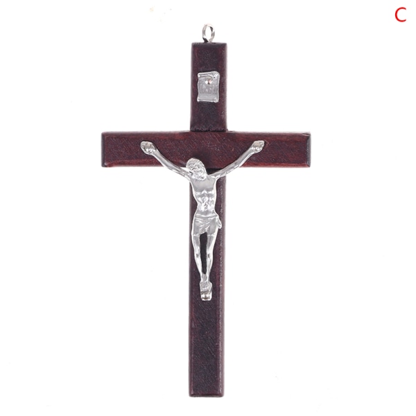 Jesus kors Kristus lidande staty Cross religiös bön C