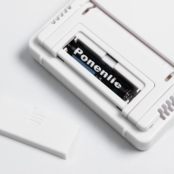 LCD elektronisk digital temperatur fuktighetsmätare inomhus utomhus