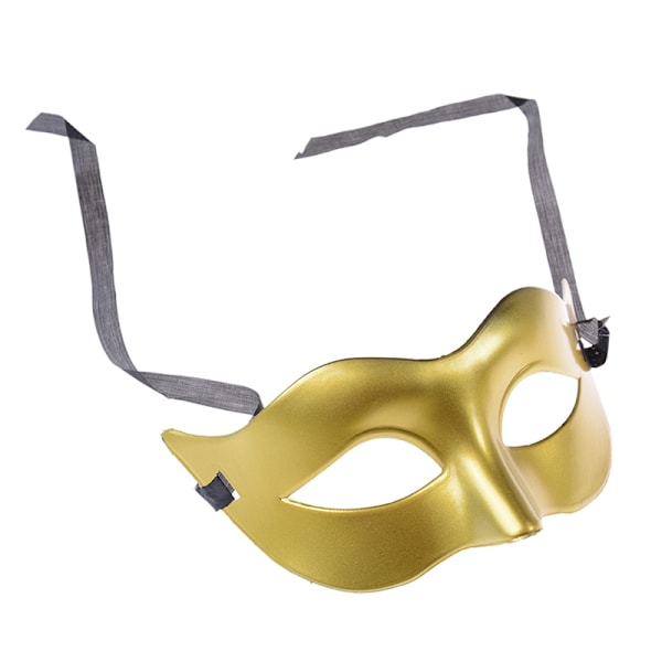 Män Masquerade Ball Mask Ventian Costume Party Eye Mask Fancy Red