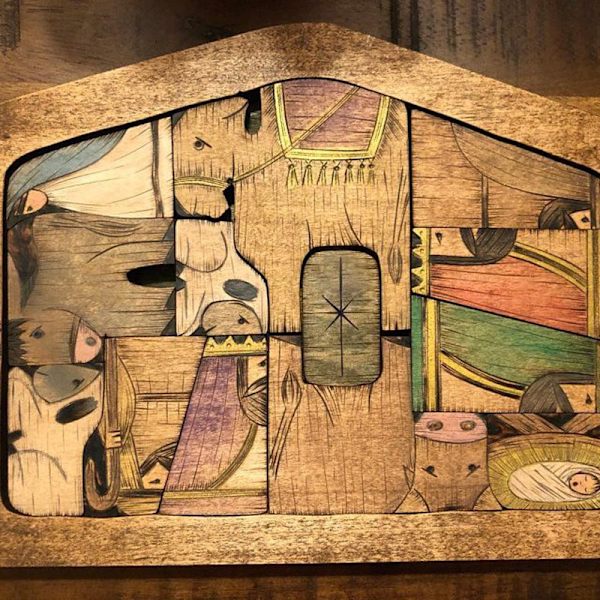 Wooden Jesus Puzzles Nativity Set Nativity Puzzle Puzzle Game K