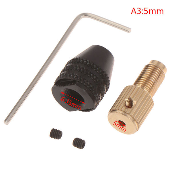 0,5-3,2 mm borrspets Elmotor Micro borrchuck sexkantsborr A3