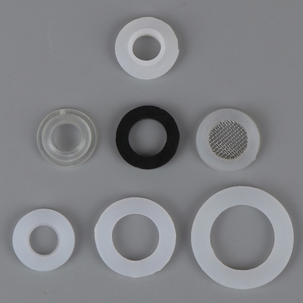 1/2" 3/4" 1" gummiring Silikon PTFE platt packning tätningsring f A