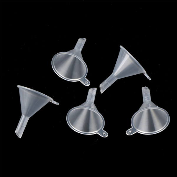 10 st Mini plasttratt Hopper Parfym Emulsion Packing Tool 10pcs