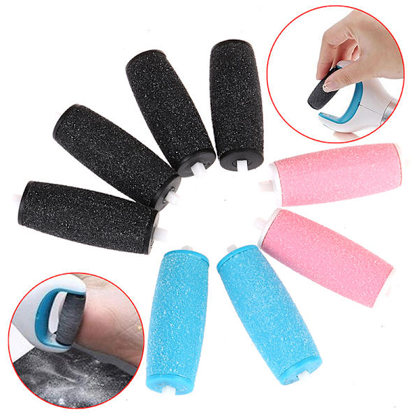8st Grovt utbyte Refill Roller Head Elektrisk Pedikyr Fo