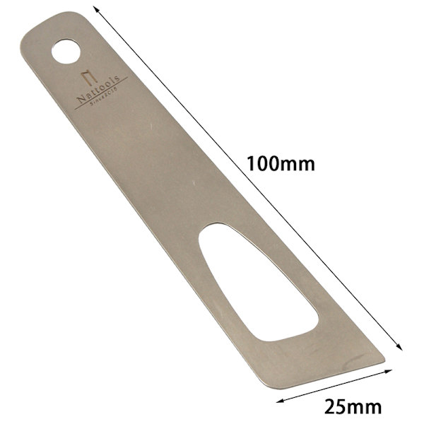 Rostfritt stål Leathercraft Gumming Lim Tool DIY sömnad Läder Silver