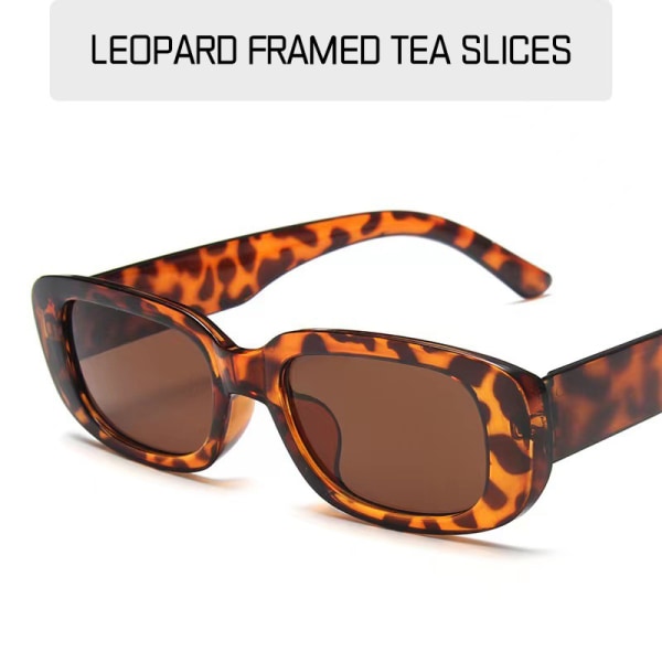 Små solglasögon Kvinnor Män Trendig Vintage Brand Designer Hip Ho E