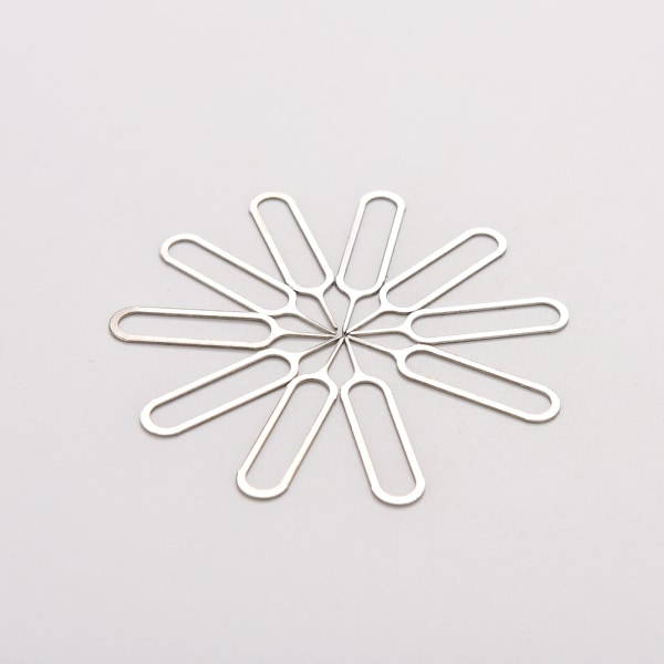 10x Sim Card Tray Remover Eject Ejector Pin Key Tool för iPhone