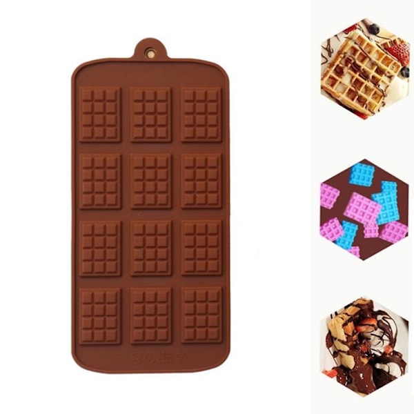 Gör-det-själv Silikon Choklad Mould Tårta Dekoration Formar Candy Cookie