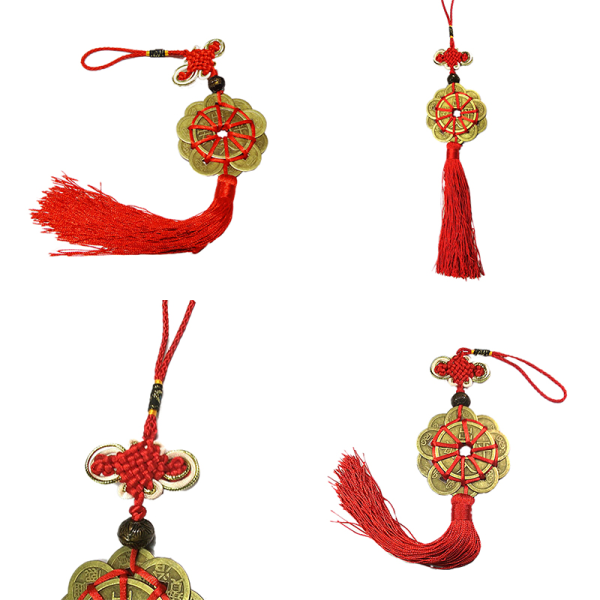 Feng Shui Mystic Knot 10 lyckomynt botar Hem Karriär Hälsa