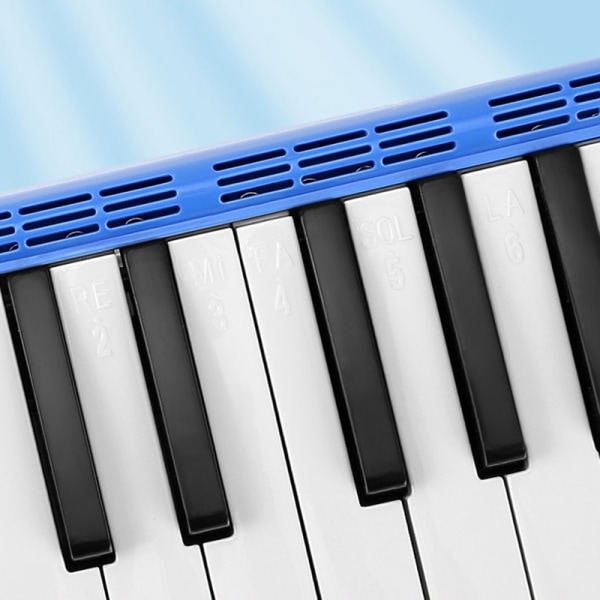 32-tangenters spelnivå Blåsinstrument Klassrumsövningar för Sc blue