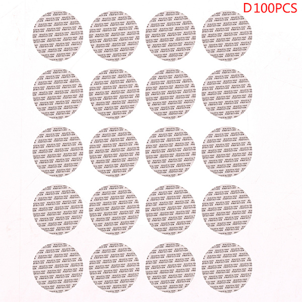 100 st självhäftande skumpressförsegling cap Liners kosmetisk flaska 53mm