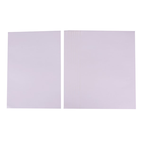 10 ark A4 matt utskrivbart vitt självhäftande klistermärke Ii