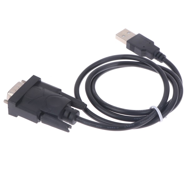 1st USB RS232 till DB 9-stift hanekabeladapterkonverterare stöder