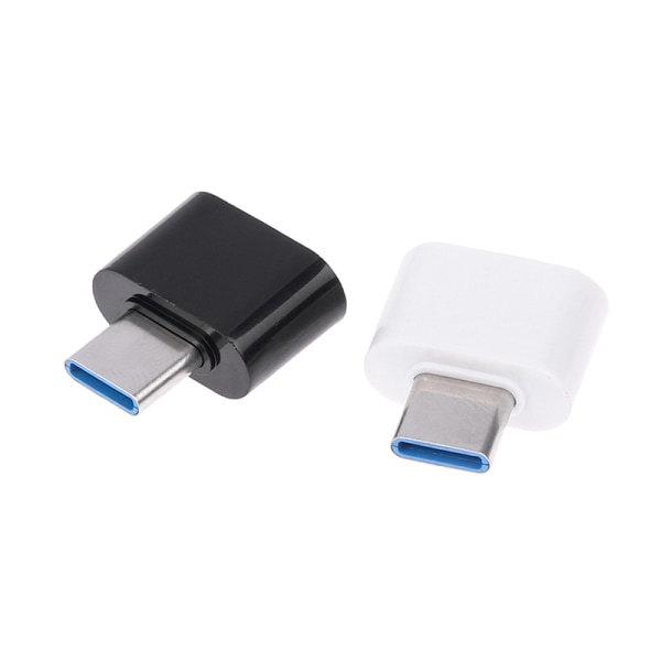 Mikro-USB till USB -omvandlare USB till typ C-adapter Micro hona U White Micro