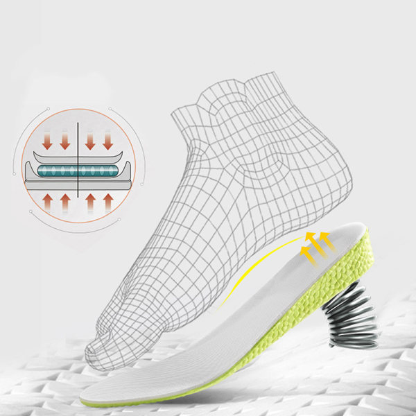 Invisible Height Öka Innersulor Memory Foam Skor Sula Pad Br 41-42 Boost 3.5cm
