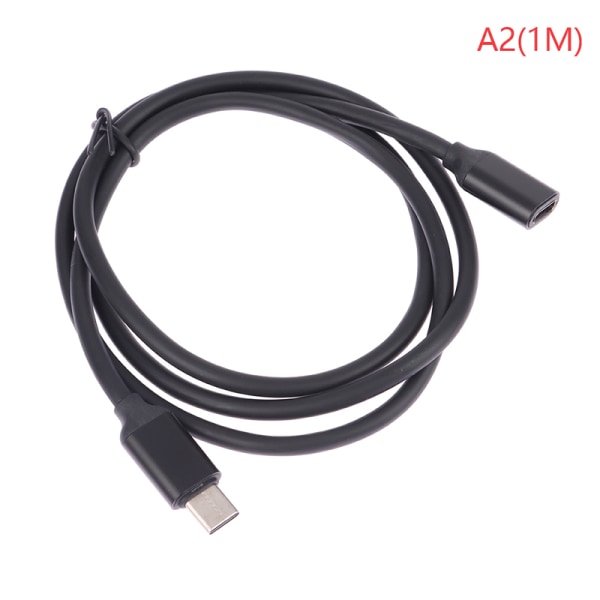 Typ-C hane till hona förlängningskabel 3A 60W USB C typ-c hane A2