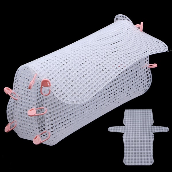 Stickning & Vävning Plast Mesh Lakan Chenille DIY Bag Accessoar L