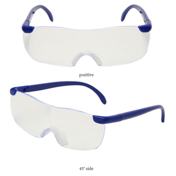 250 graders förstoringsglasögon Ögonsynt glasögon Förstoring A1