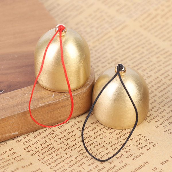 1 STK Metall Koppar Bell Dekoration Hängande Dörrklocka DIY Craft W Black
