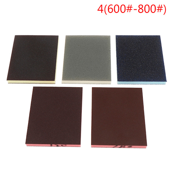 2st polerande slipsvamp block pad sandpapper assorterad abra 600#-800#
