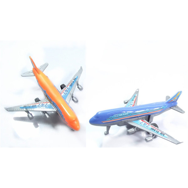 Plast Air Bus Modell Barn Barn Pull Back Flygplanspassage