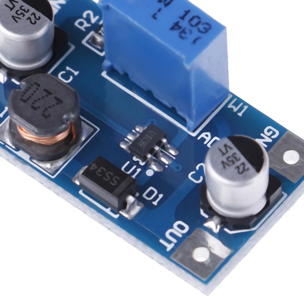2A DC-DC boost step up volt omvandlare power 2V-24V till 3V