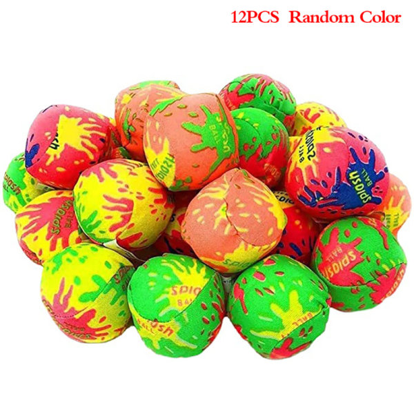 12st återanvändbart spel Strandsporter Barn Roliga poolleksaker Soaking W 12PCS Random Color