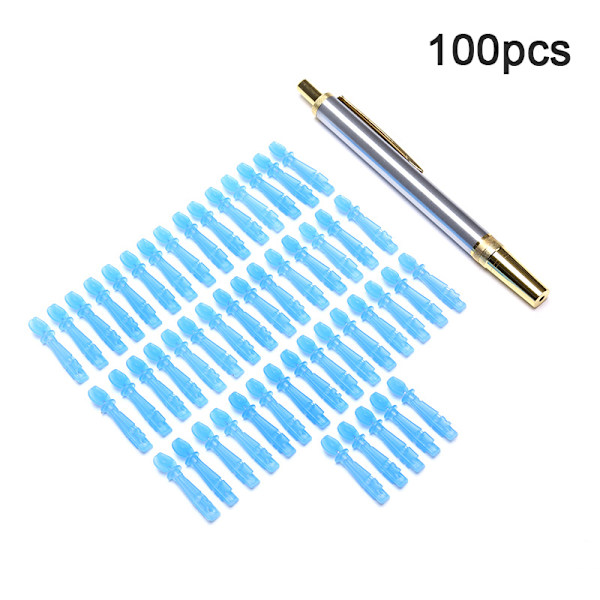 100 st rostfritt stål blodprovspenna Koppning Bloodlet 100PCS