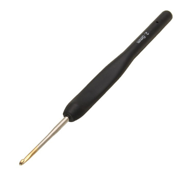 8 st/ set Black Knitting s Virknålar för stickad DIY Craft Loom