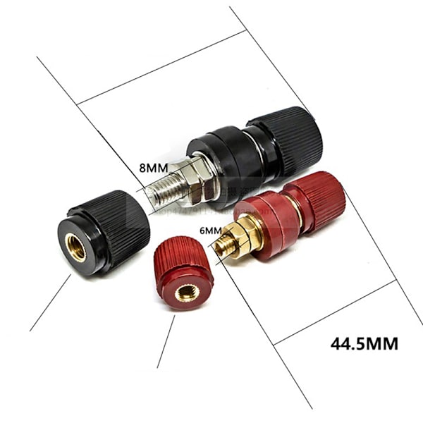 6 mm 8 mm ersättningsmässingsbult Premium fjärrkontroll Power Jun A
