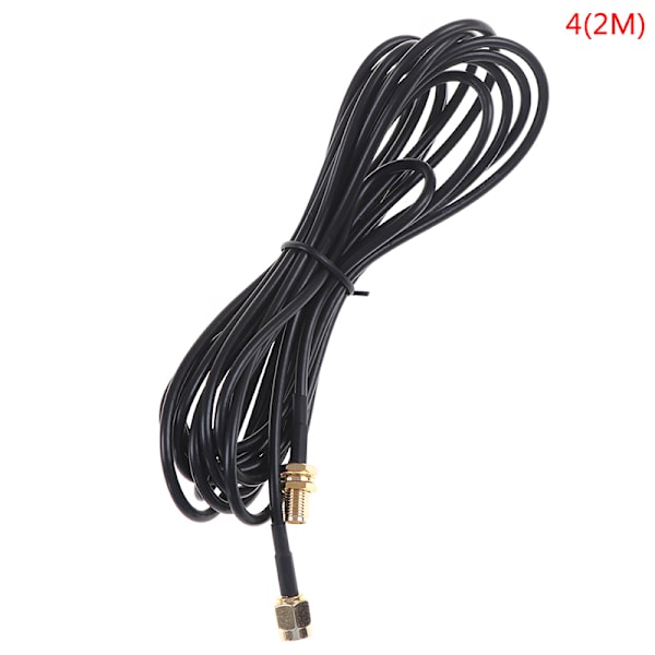 0,3-5M SMA hane till hona kabel RG174 RF kontaktadapter WIFI 4(2M)