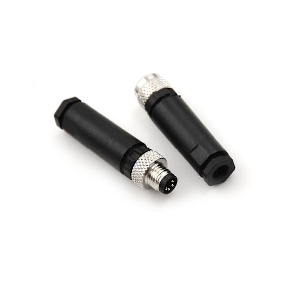 Sensorkontakt M8 Hane invändig gängad pluggkoppling 3 C