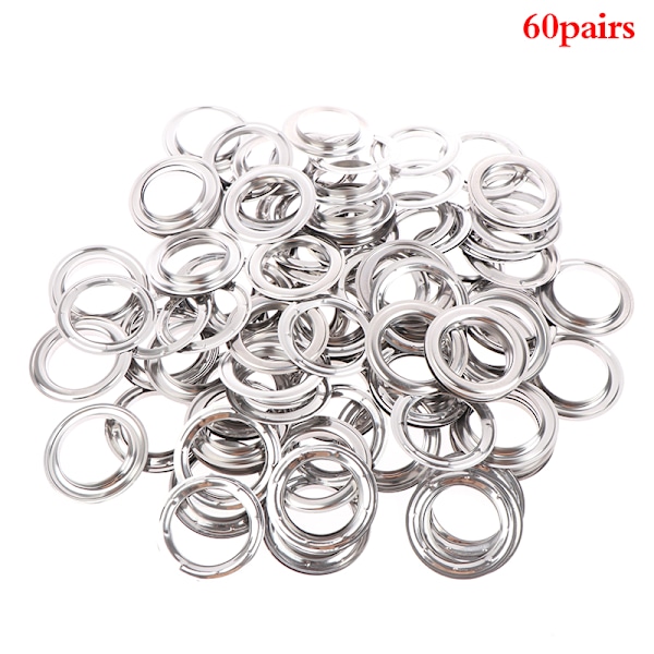 10/30/60 par 4 cm innerdiameter runt hål gardinring 60pcs