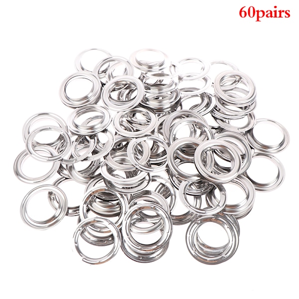 10/30/60 par 4 cm innerdiameter runt hål gardinring 60pcs