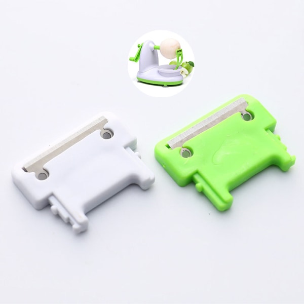 5 st Handmanövrerade äppelblad Byt ut Kit ter Slicer Fruit White