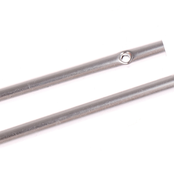 5 st Olika längder Wind Chime Tubes Set Silver Tone Wind Chi