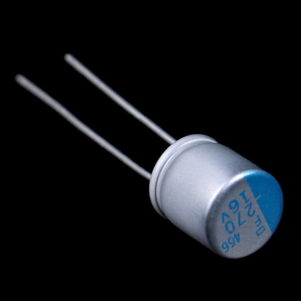 10 st 270uF 16V NCC PSF serier 8x8mm Low ESR Moderkort VGA S