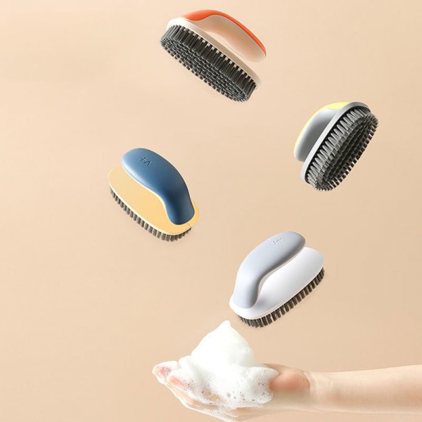 Multifunktionella Skor Borste Sneaker Skor Borstar Rengöringshus clothes brush Orange