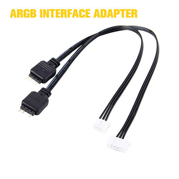 5V 3Pin ARGB Interface Adapter 4/6PIN Jack Adapter Kabel för CO A