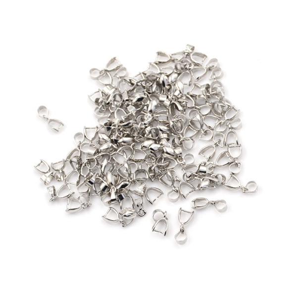 10 st Fyndbygelkontakt Bale Pinch Clasp Hängen Craft D