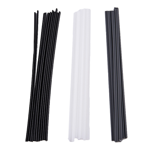 10 st 20 cm svetsstång PP/PVC/PE Stick Plast Svetsare Bumper R White PP