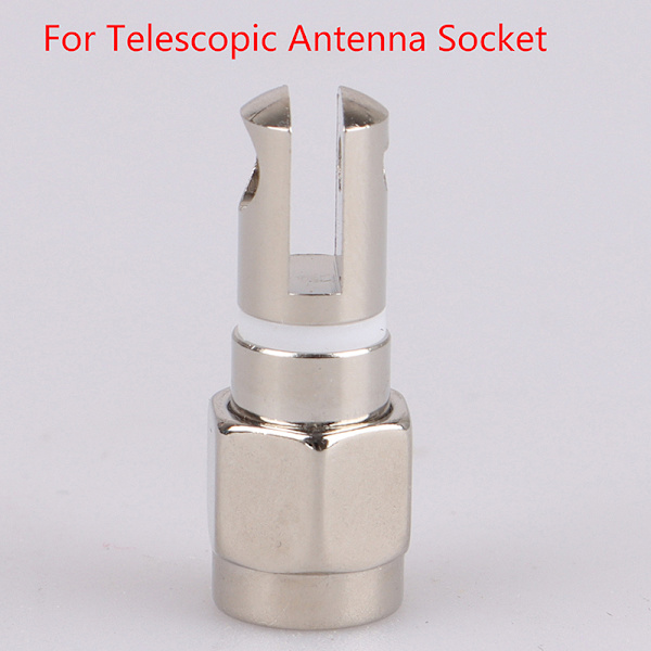 1st SMA Hane Plug RF Coax Connector Skruv Swivel For Telescopic