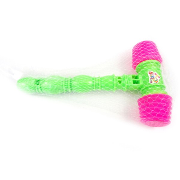 25 cm Plast Whistle Training Toddler Baby Barn Handtag Hammer N