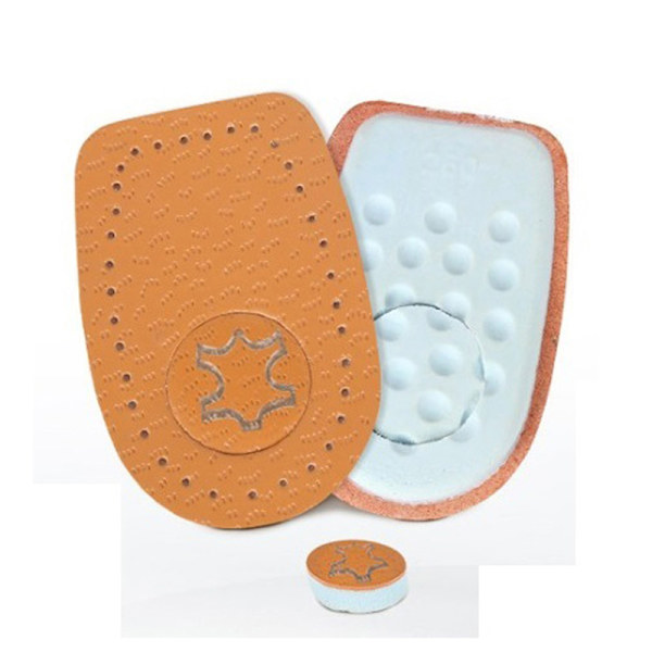 2st Unisex mjuk innersula Hälstöd Lyftinlägg Skodyna Heig Brown
