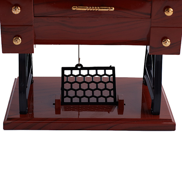 Sy hine Musikdosa Retro sömnad Clockwork Hemhantverk Decora